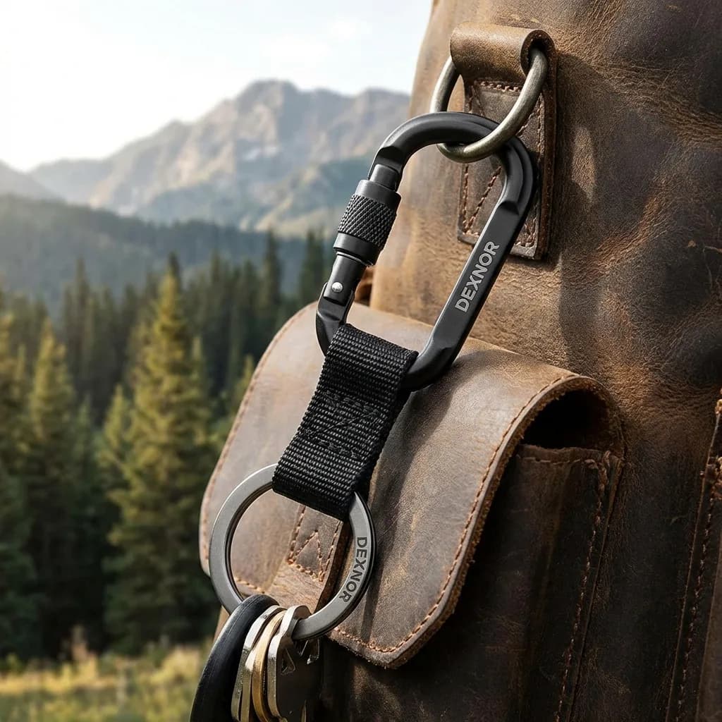 Dexnor Heavy Duty Carabiner Keychain