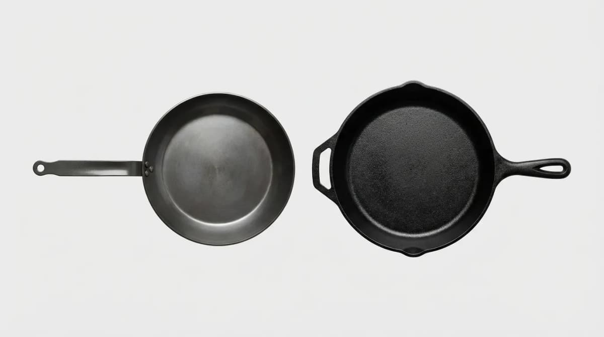 Carbon Steel Pan vs Cast Iron: Which Cooks Better?
