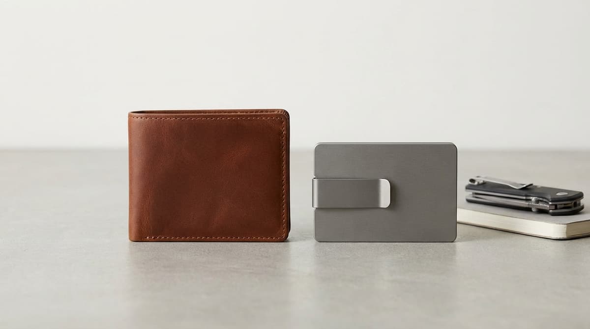 Leather vs Titanium: The Wallet Material Debate