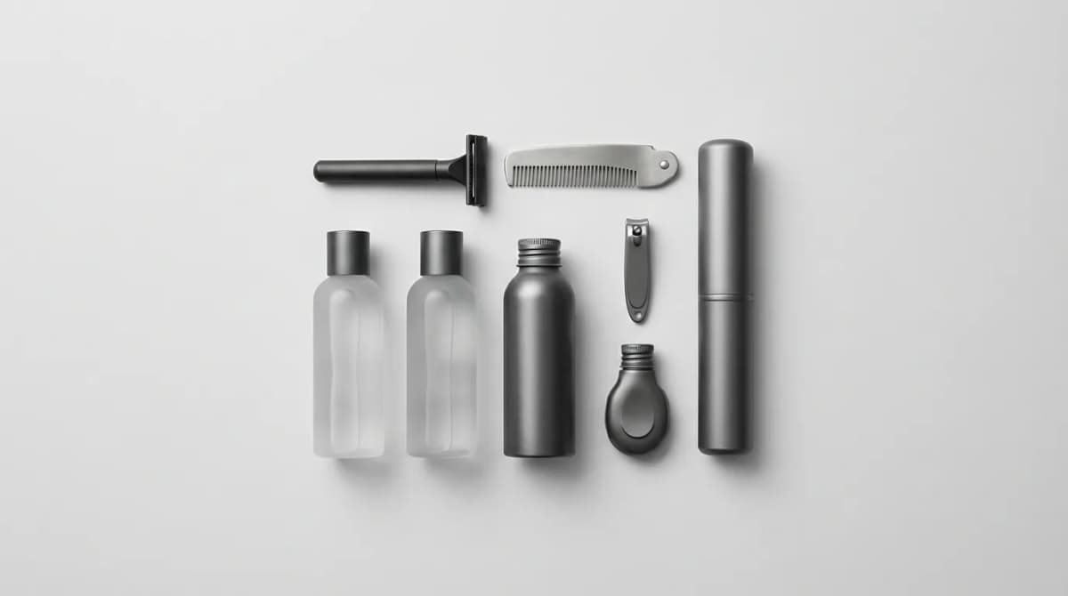 Minimal Grooming Kit for Men Who Travel Light