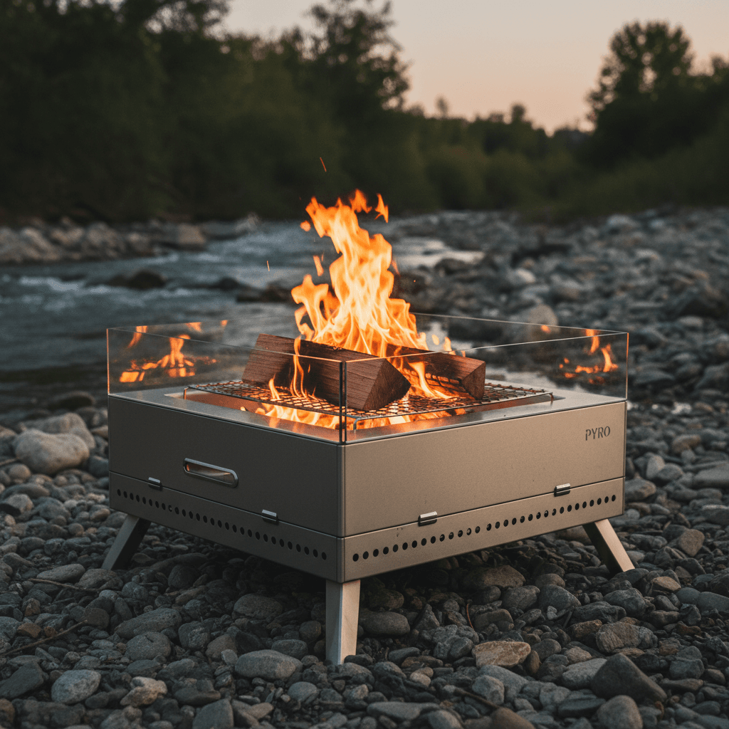 PYRO Fire Pit Review: Titanium Meets Smokeless Tech