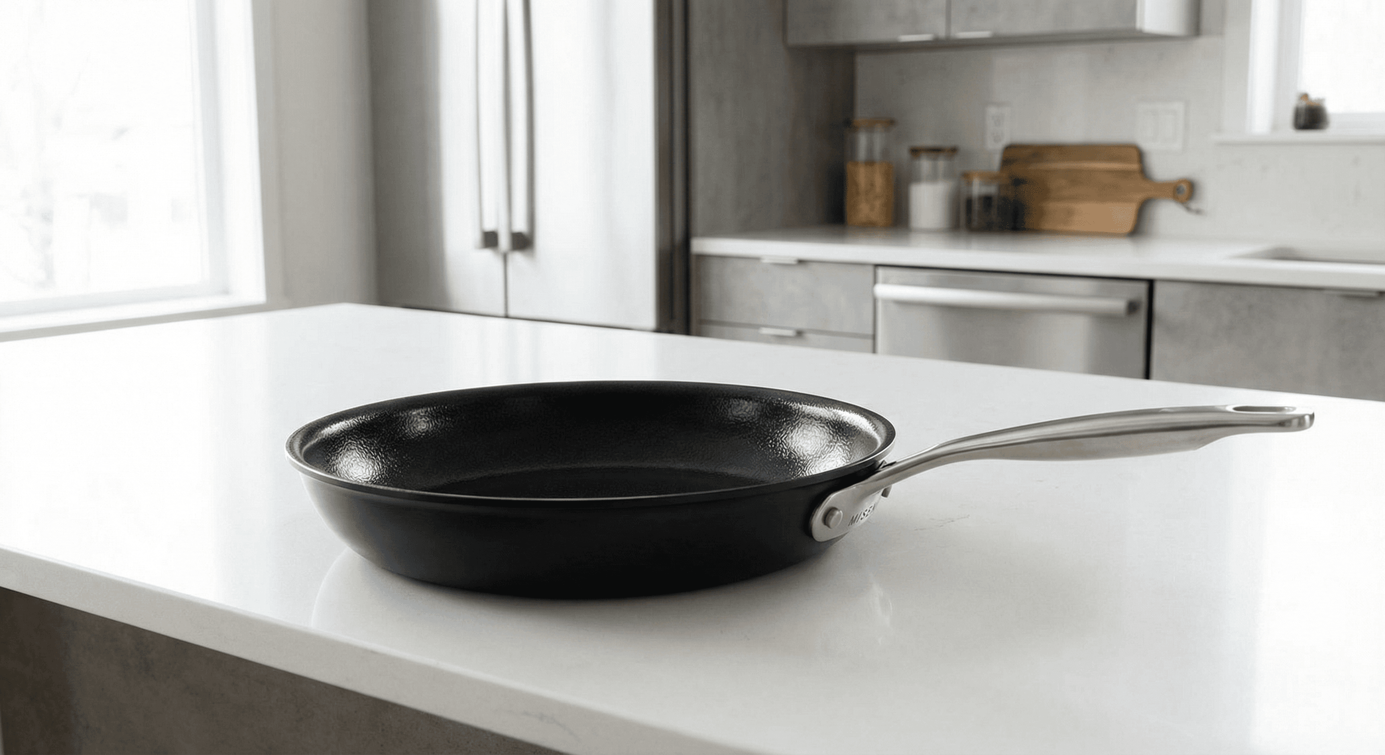 The Misen Carbon Nonstick Pan