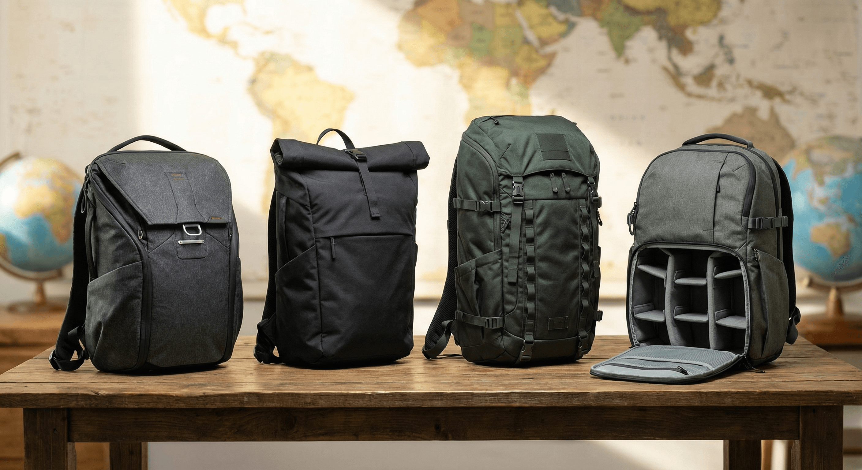 Top 4 best travel backpack 2025 | Peak Design travel backpack camera