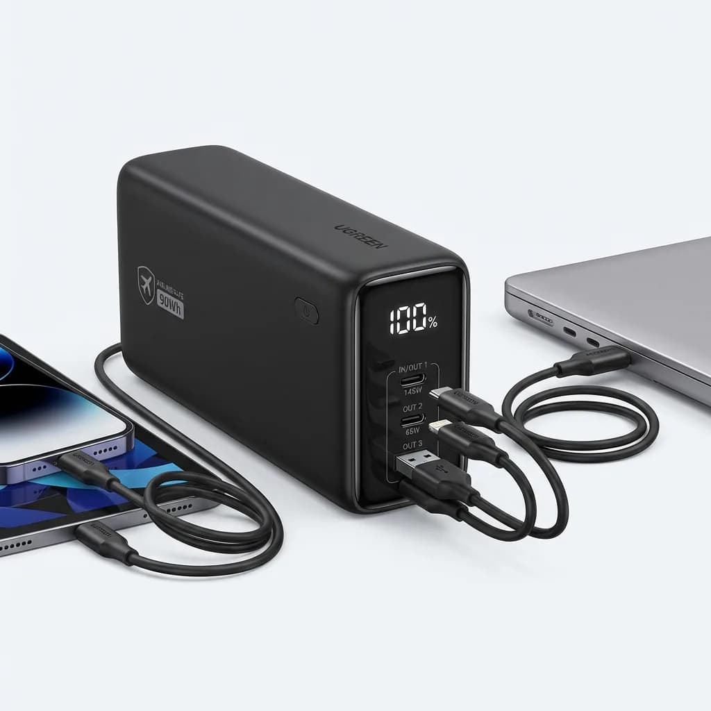 UGREEN 145W Power Bank 25000mAh