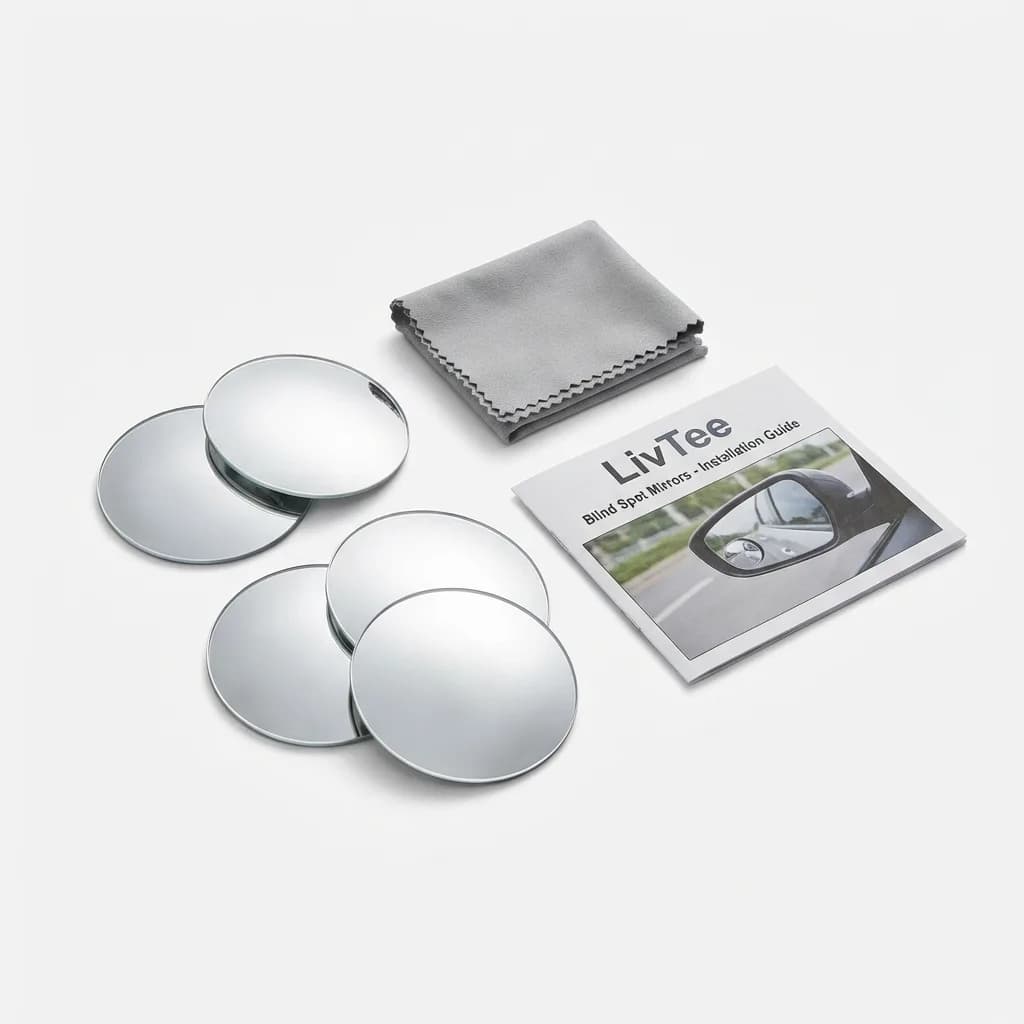 LivTee Blind Spot Mirrors 4-Pack