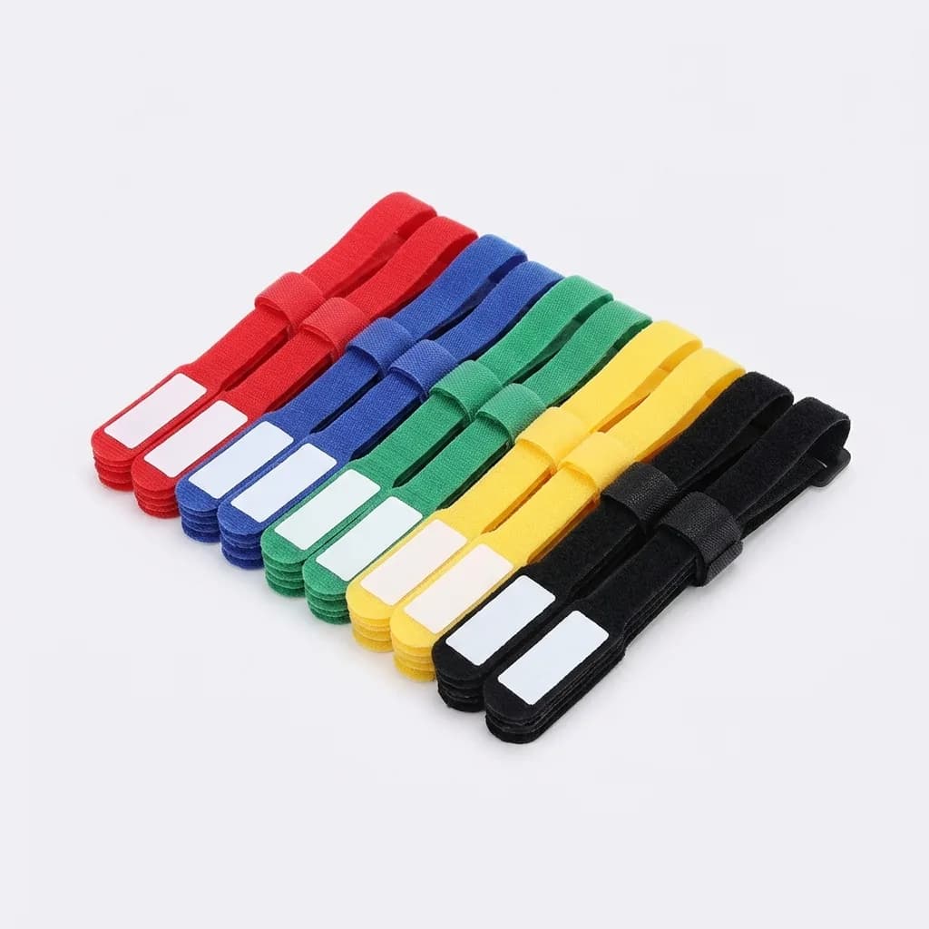 JOTO Cable Management Straps with Labels