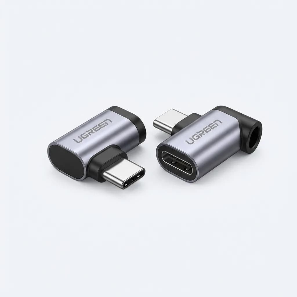 UGREEN Right Angle USB-C Adapter 2-Pack