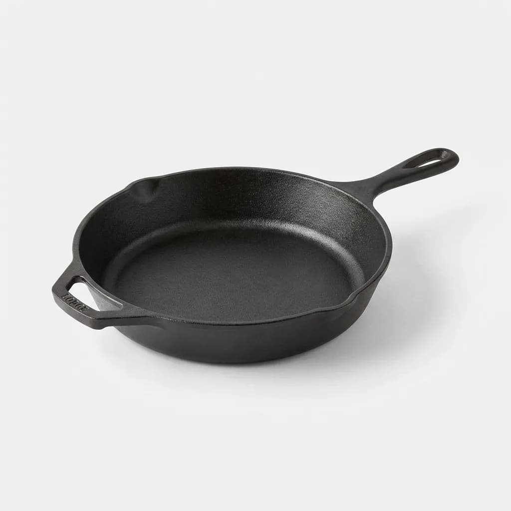 Lodge Pre-Seasoned Cast Iron Skillet with Assist Handle 10.25-Inch
