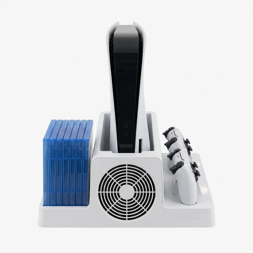 Deltaco Gaming Vertical Stand with Cooling