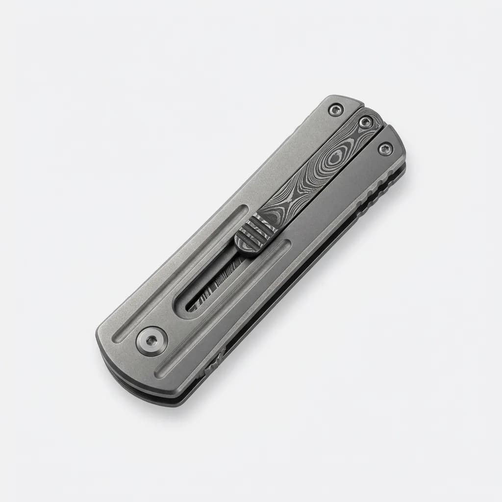 Rike Knife Thor Damasteel Slider