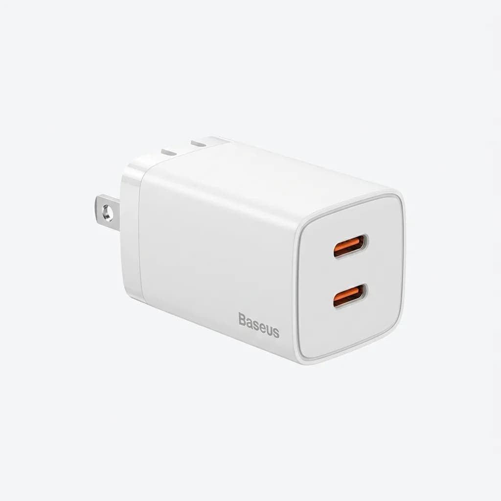 Baseus 65W 2-Port GaN Charger