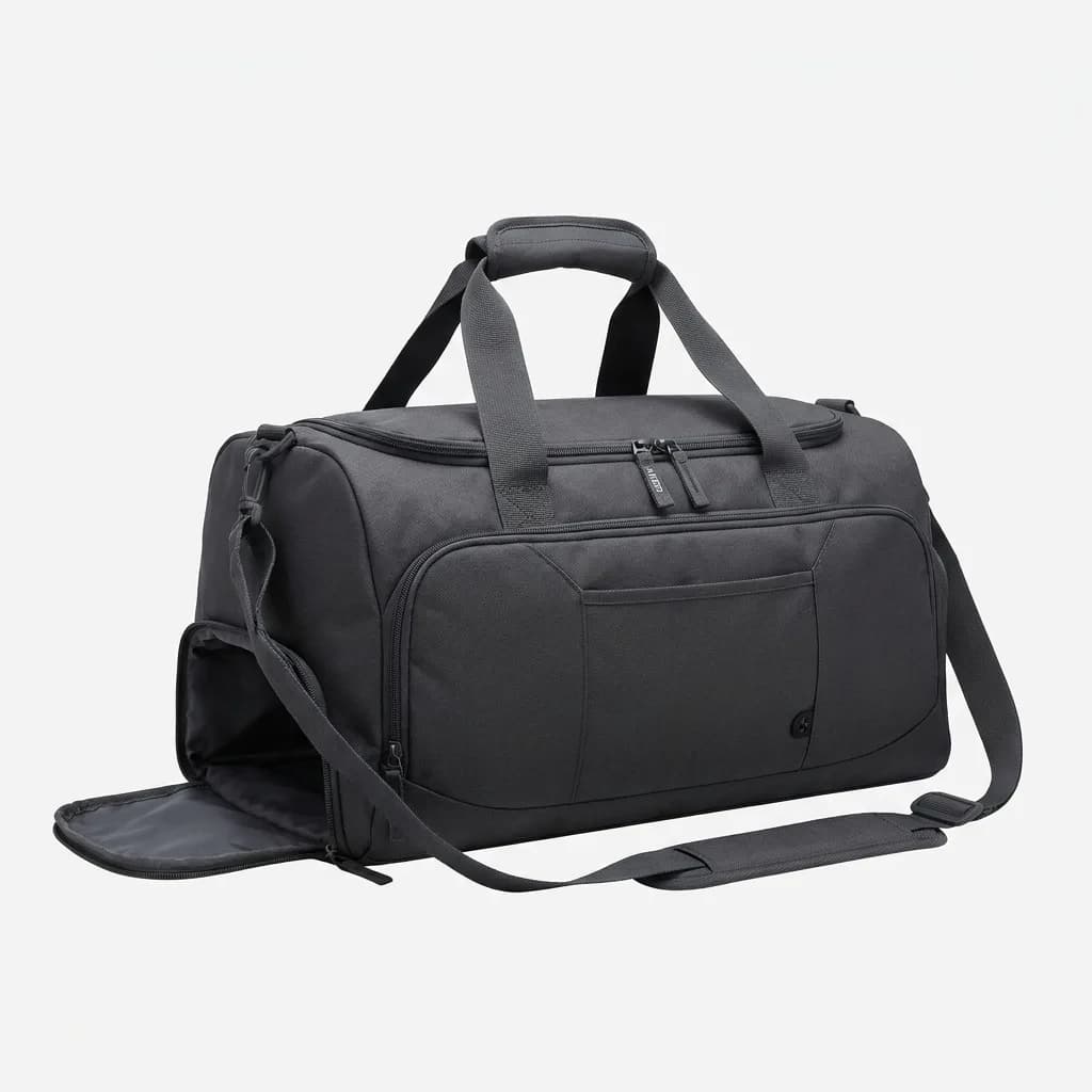 MIER Gym Bag with Shoe Compartment