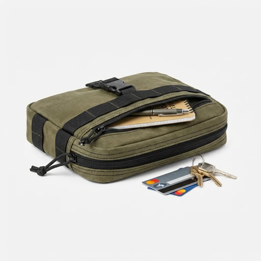 Recycled Firefighter Sergeant Pouch