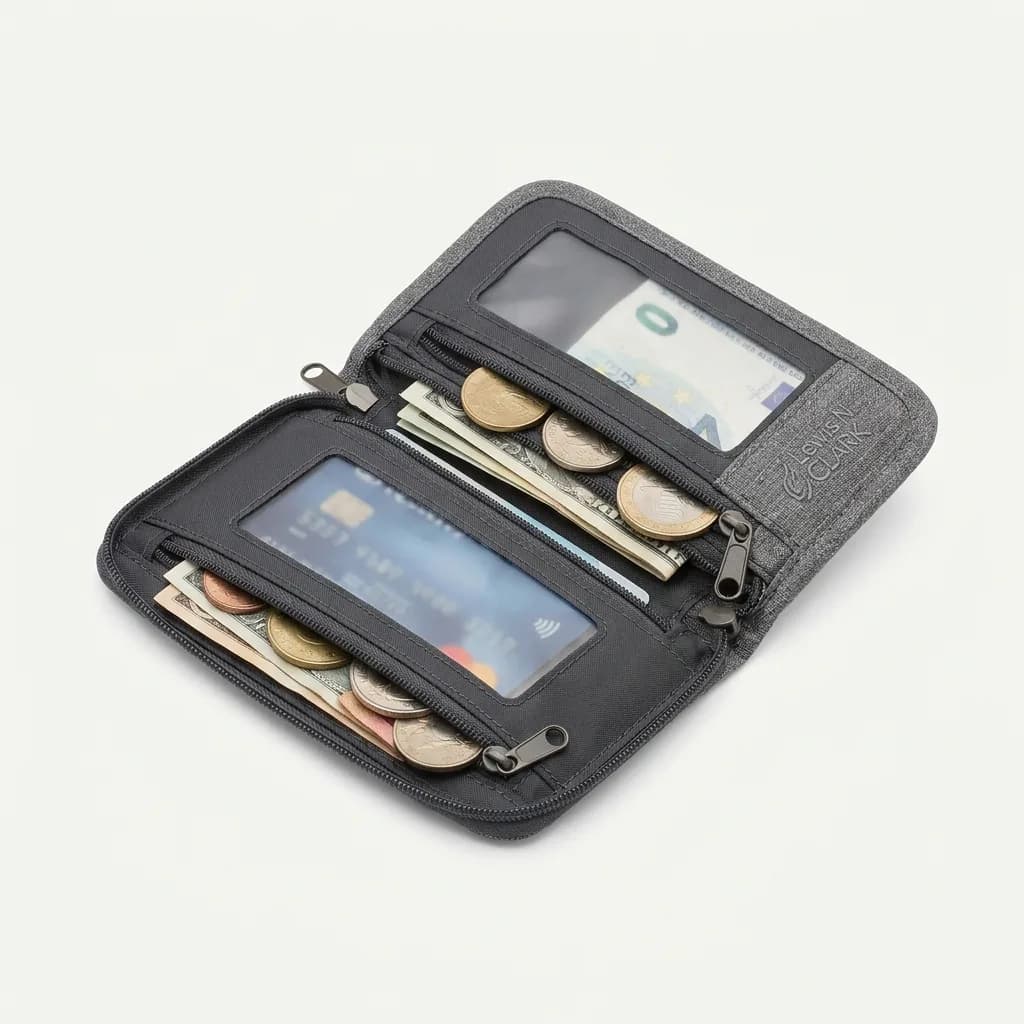 Lewis N. Clark RFID Coin Wallet