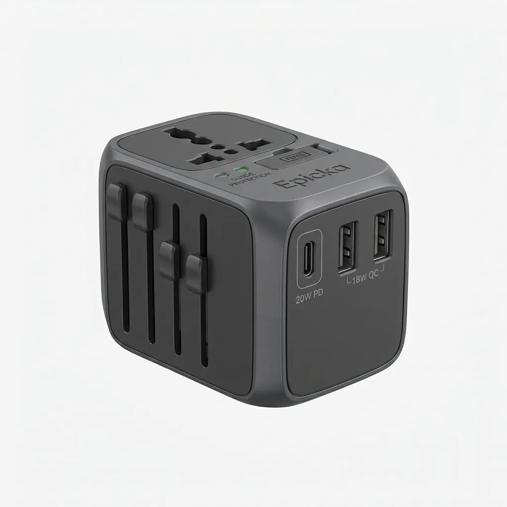 Epicka Universal Travel Adapter Pro