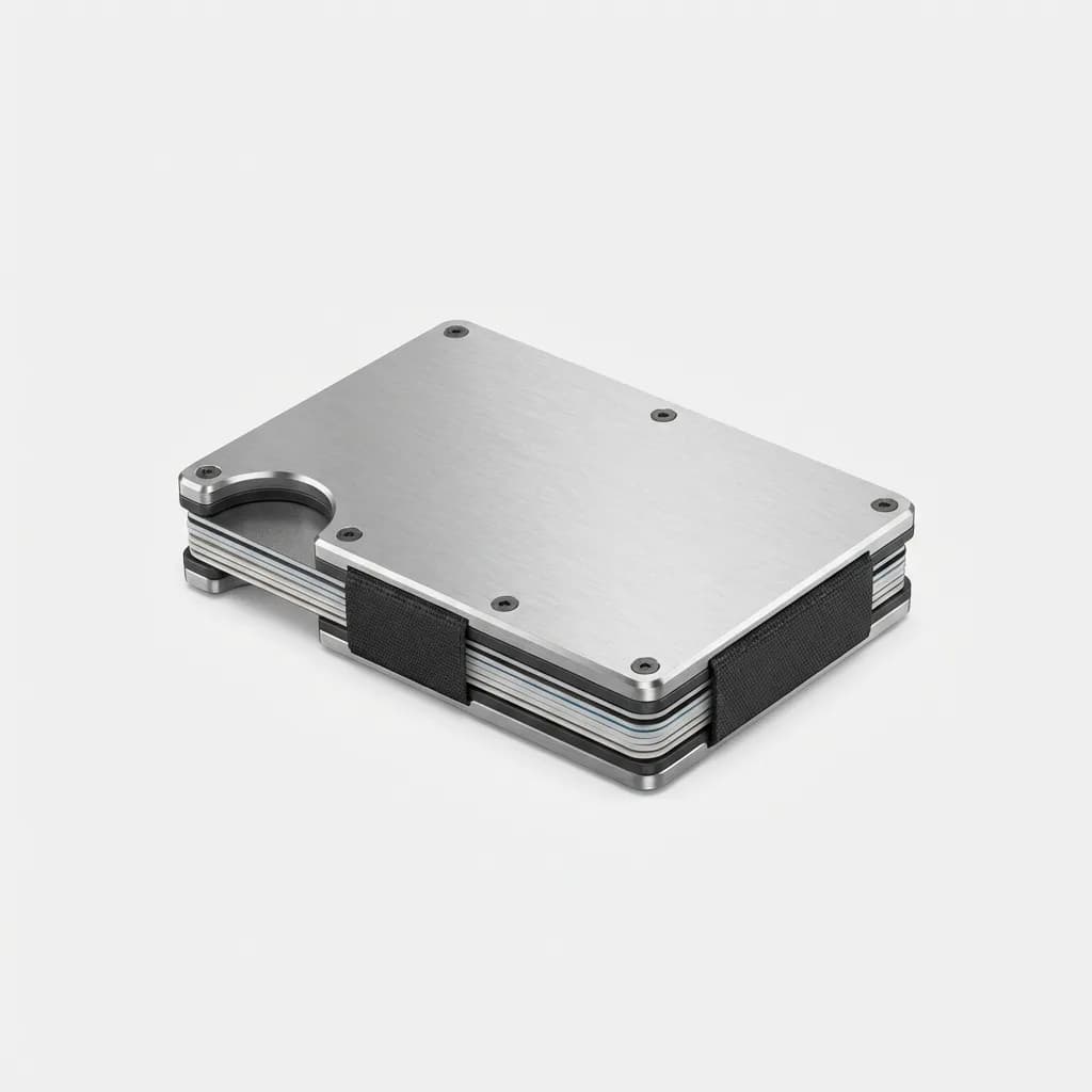 The Ridge Wallet - Aluminum
