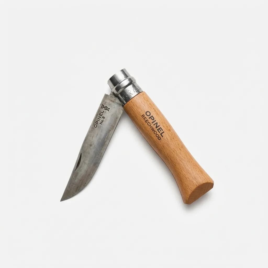 Opinel No. 8 Carbon Steel Folding Knife