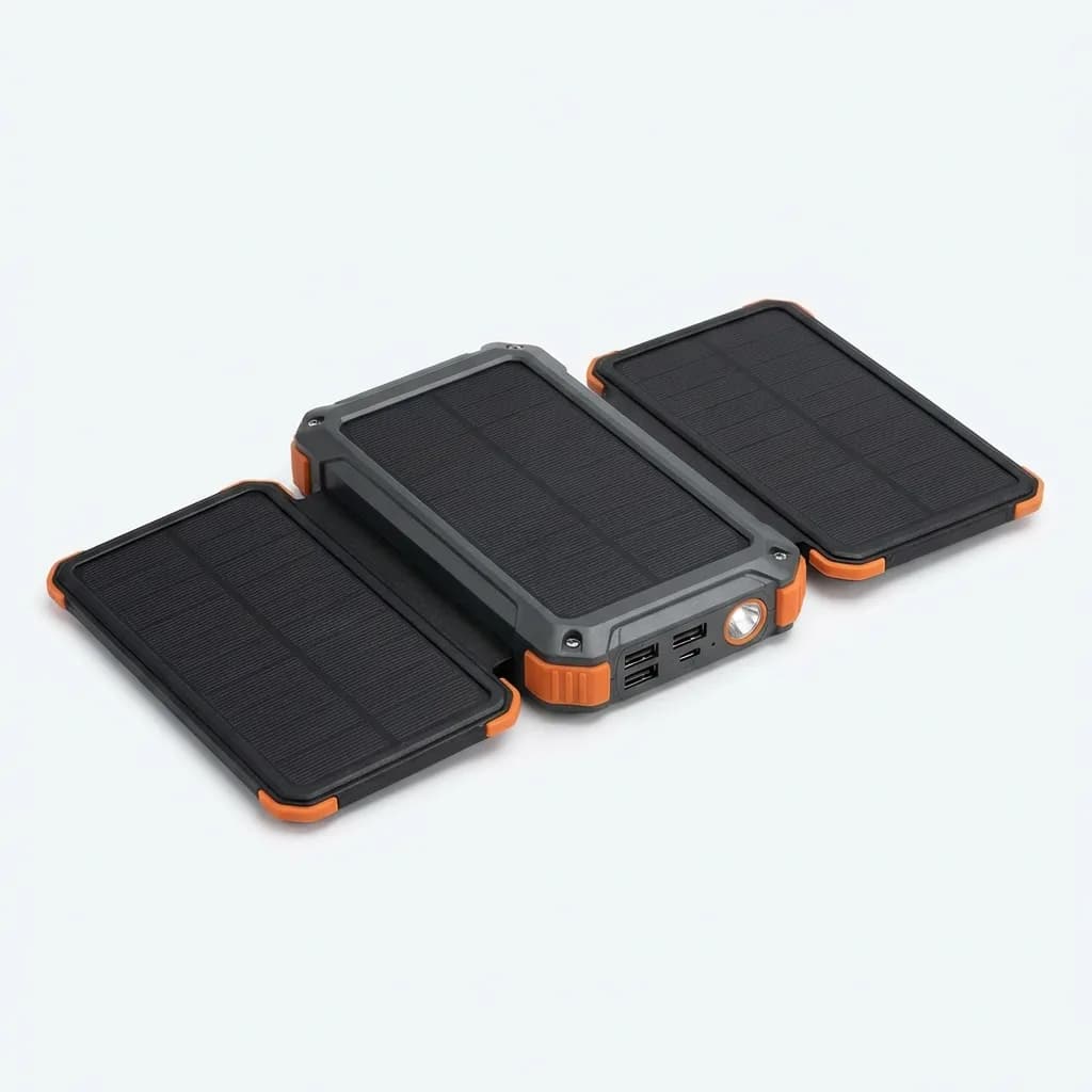 QiSa Solar Power Bank 38800mAh