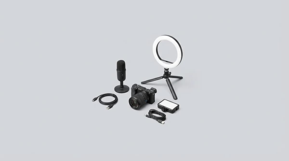 Content Creator Starter Kit: Audio, Lighting, and Cameras